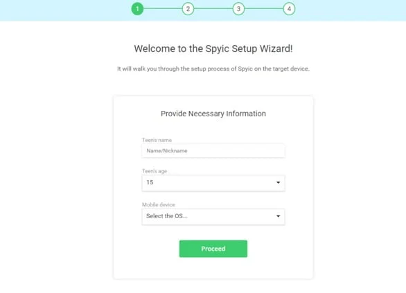 inscription compte spyic