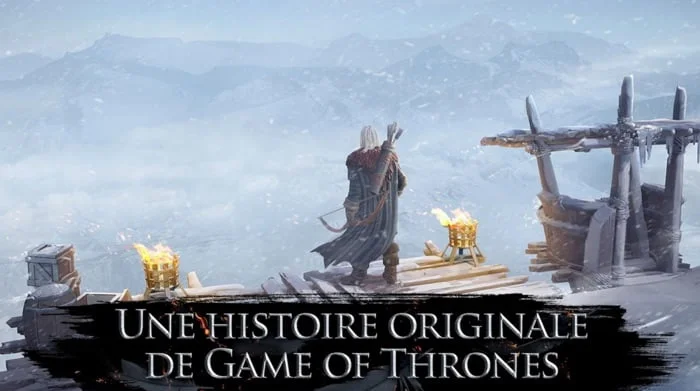 jeu game of thrones au-dela du mur ios et android