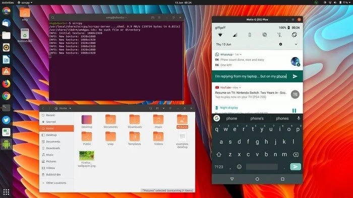 repondre a un message whatsapp android sur un ordinateur