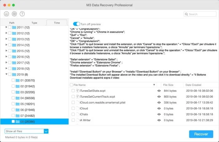recuperation documents mac m3 data recovery pro