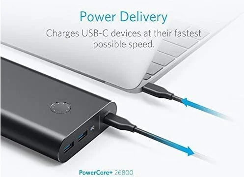 Batterie Externe Powerbank Anker Powercore+ 26800 45w