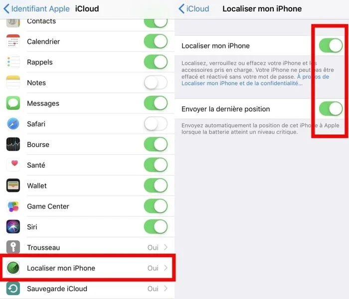 Desactiver Localiser Mon Iphone