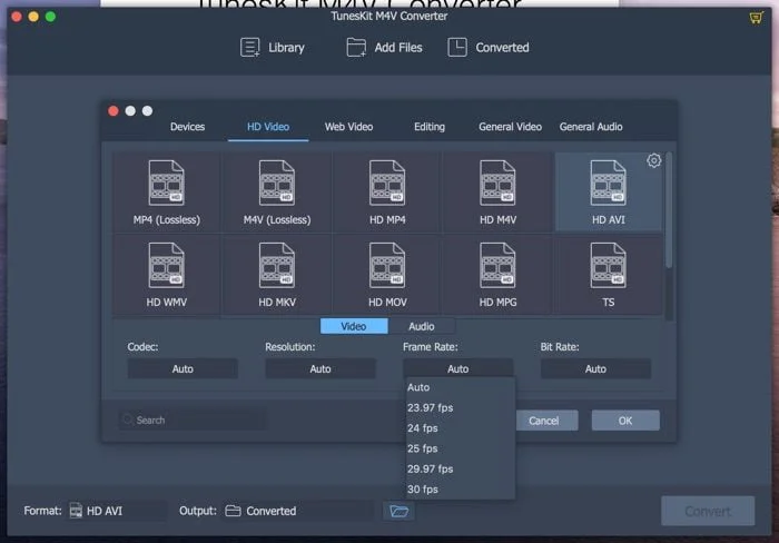Tuneskit M4v Converter Modifier Nombre Images