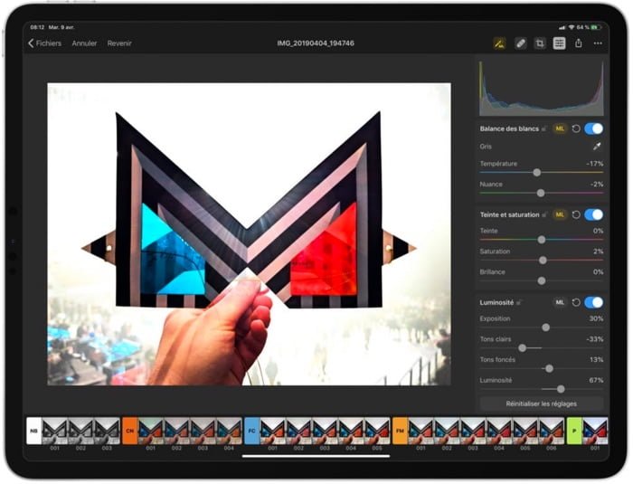 Pixelmator Photo Sur Ipad Pro