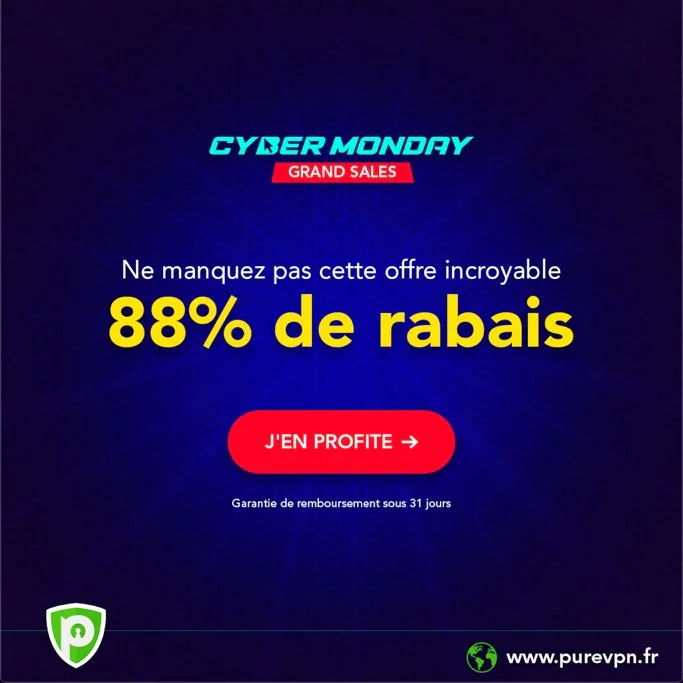 Meilleure Offre Vpn Cyber Monday Purevpn