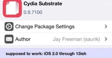 Cydia Substrate Compatible Jailbreak Ios 13