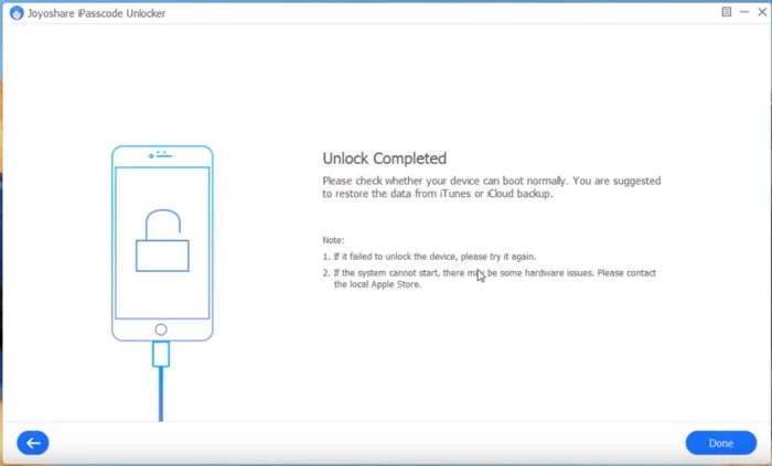 Debloquer Iphone Joyoshare Ipasscode Unlocker