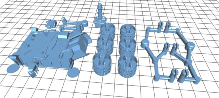 Nasa Curiosity Impression 3d