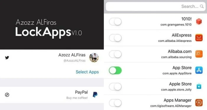 Tweak Lockapps Proteger Acces Applications Iphone