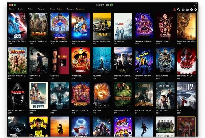 Popcorn Time Streaming Netflix Gratuit