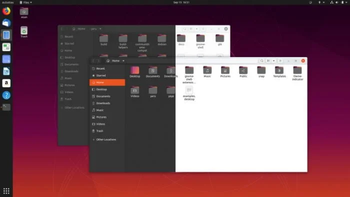 Ubuntu 20.04 Theme Sombre