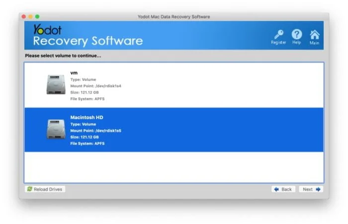 Yodot Mac Data Recovery Recuperation Disque Mac