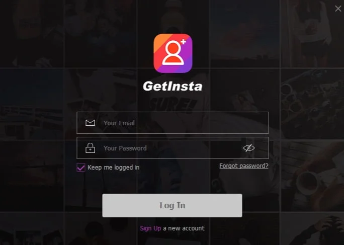 Connexion Getinsta