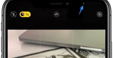 Indicateur Enregistrement Ios 14