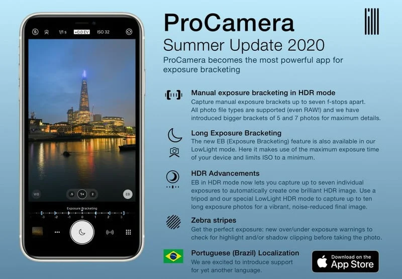 Application Procamera 13.6 Summer 2020