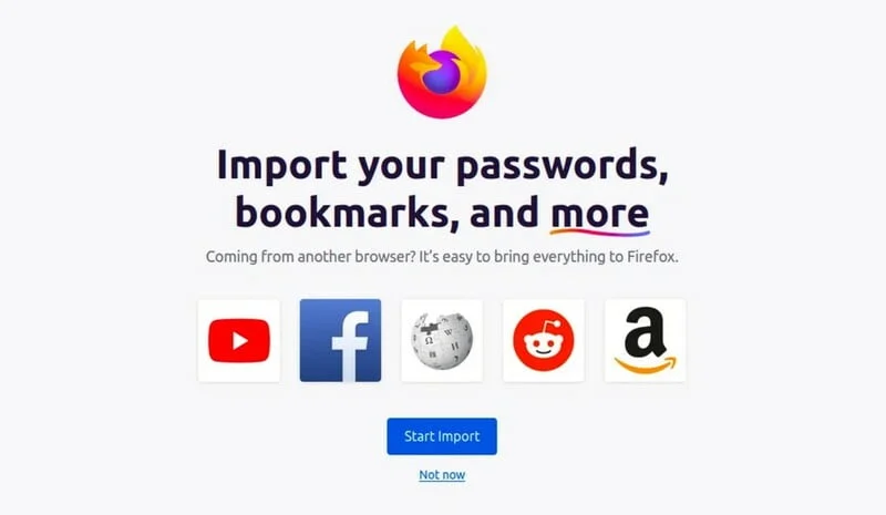 Importer Favoris Firefox 80