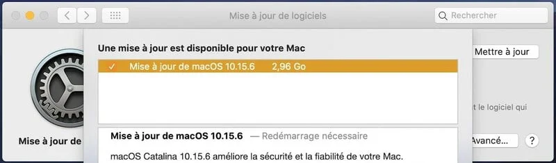 Mise A Jour Supplementaire Macos Catalina 10.15.6 19g2531