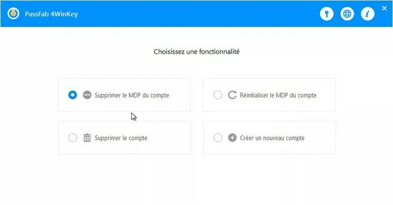 Passfab 4winkey Supprimer Le Compte Windows