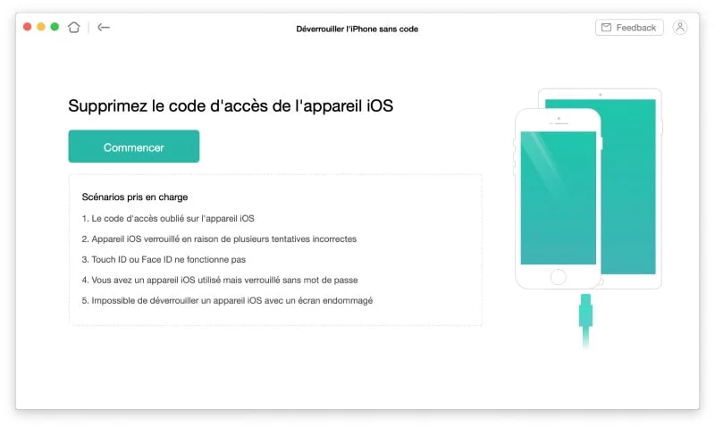 Supprimer Code Acces Appareil Ios