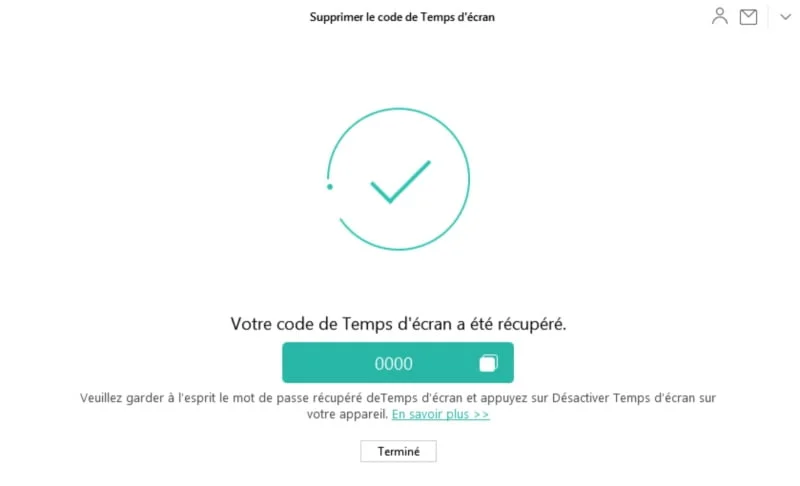 Supprimer Code Temps Ecran Ios