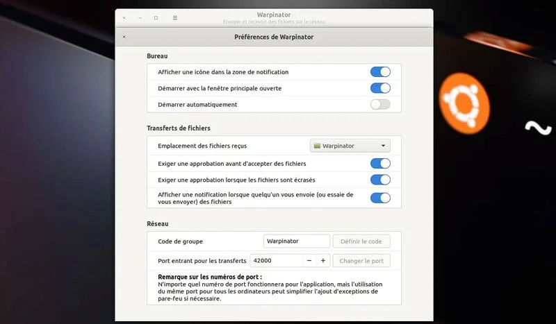 Warpinator Envoyer Recevoir Fichiers Sur Reseau