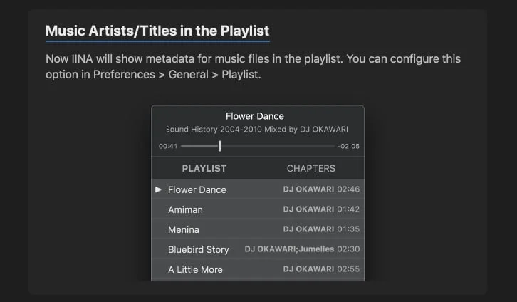Iina Meilleur Lecteur Audio Pour Mac