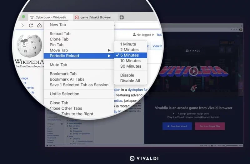 Nouveautes Navigateur Vivaldi 3.4