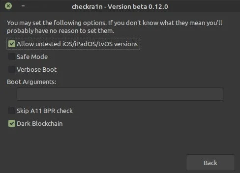Checkra1n 0.12.0 Jailbreak Ios 14.2