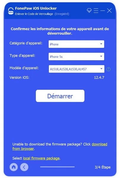Fonepaw Ios Unlocker Debloquer Pot De Passe Iphone