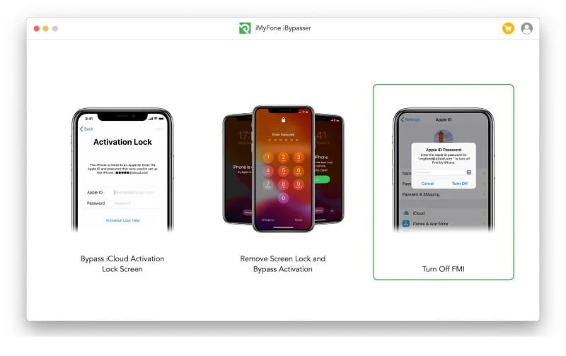 Imyfone Ibypasser Icloud Iphone