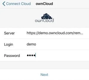 Connexion Owncloud Avec Onlyoffice Ios