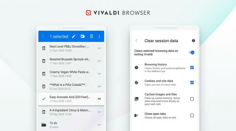 Navigateur Vivaldi 3.5