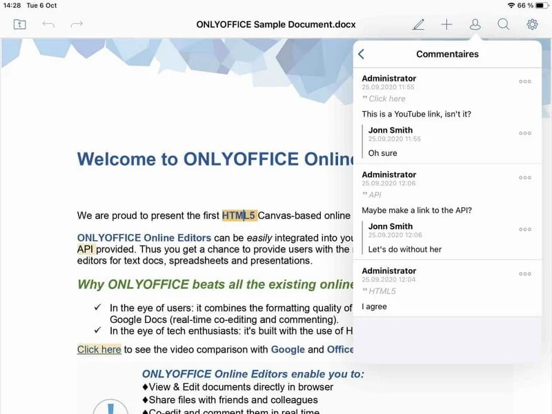 Parametrer Onlyoffice Sur Ios 1