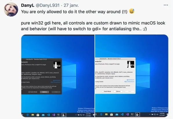 Danyl Jailbreak Checkra1n Pour Windows