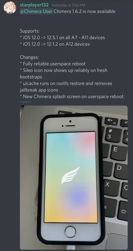 Jailbreak Chimera 1.6.2