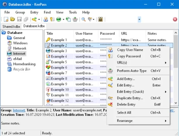 keepass gestionnaire mot de passe gratuit
