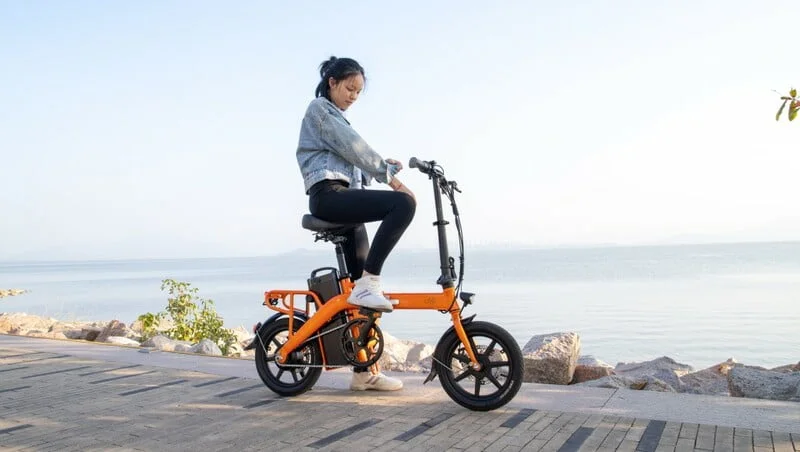 velo electrique pliant fiido l3