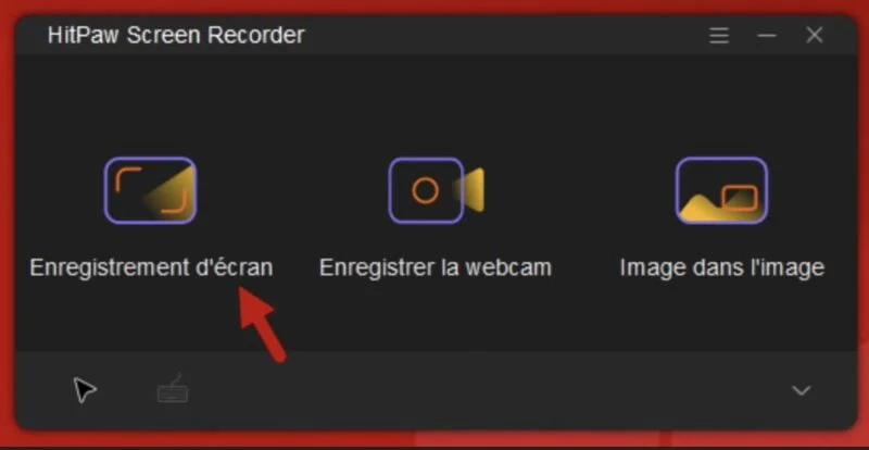 enregistrer ecran pc avec hitpaw