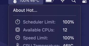 utilitaire hot surveillance temperature cpu mac