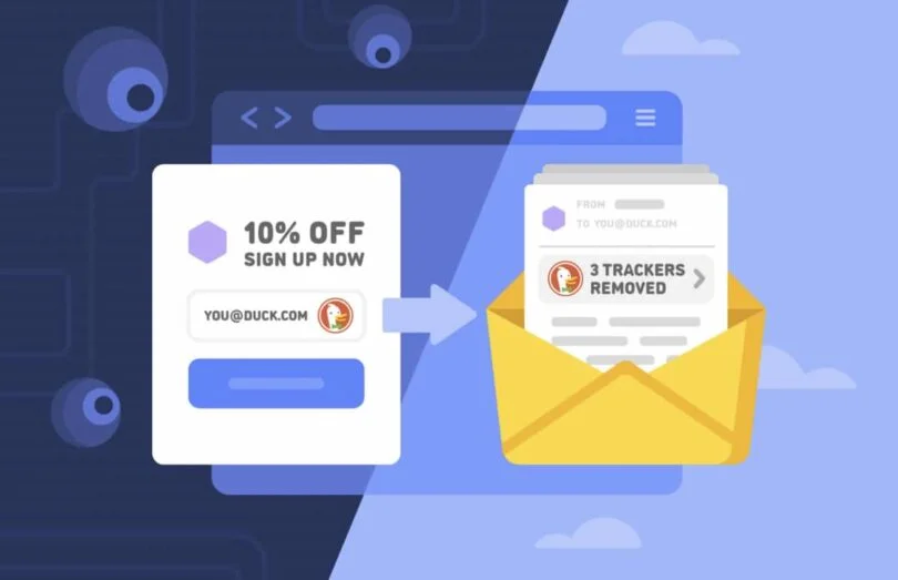duckduckgo relai adresse email privee