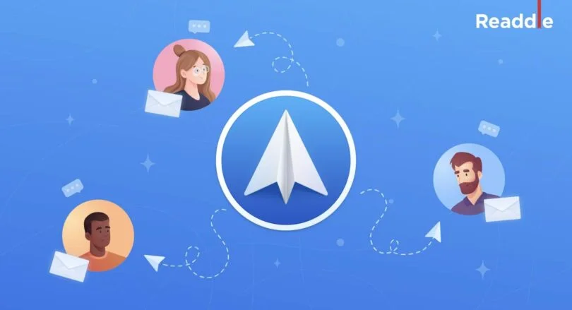 spark mail nouvelle fonction partage boite de reception