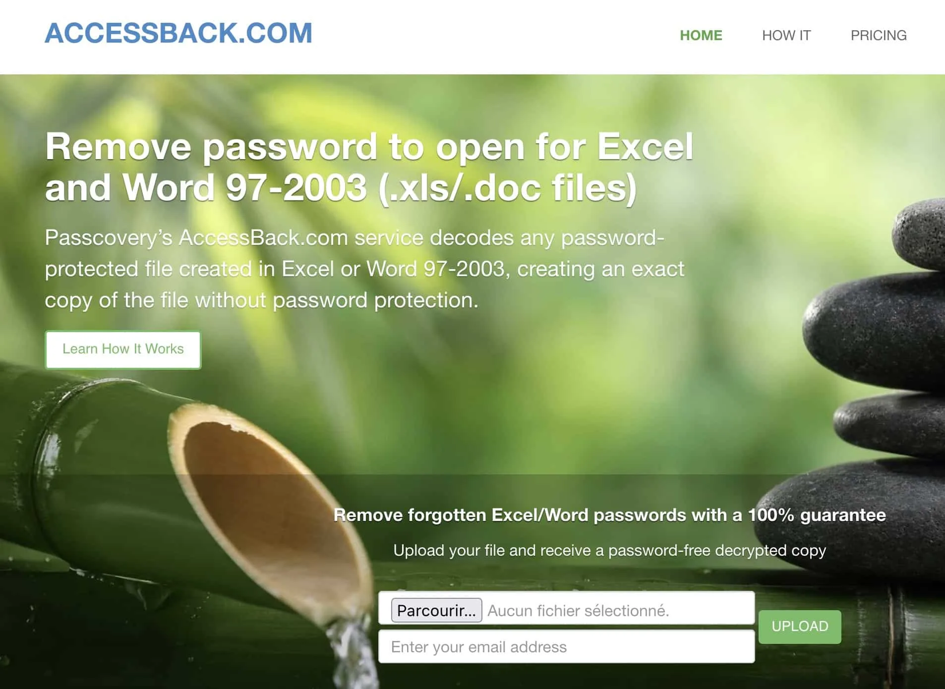 supprimer mot de passe accessback