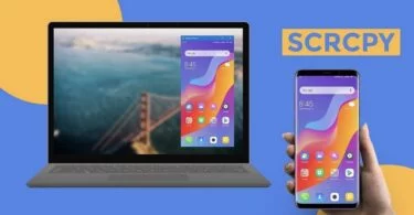 scrcpy mise en miroir android