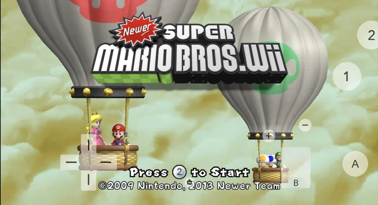 super mario bros wii sur android