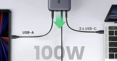 test chargeur ugreen 100w 4 ports usb c