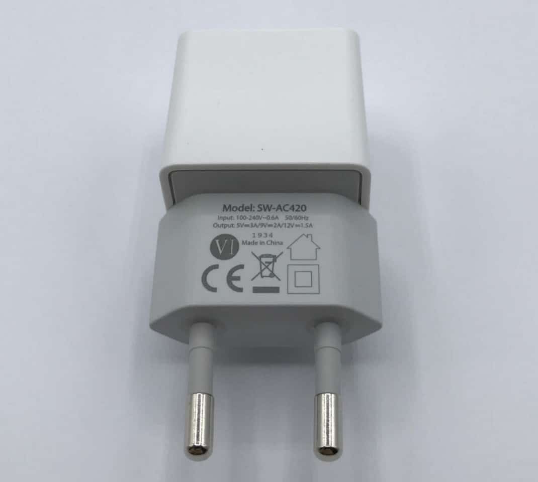 test chargeur usb type c syncwire 18 watts