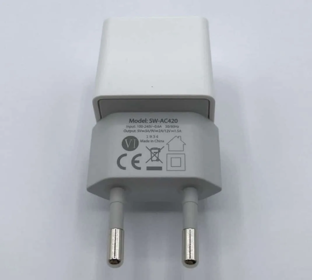 test chargeur usb type c syncwire 18 watts