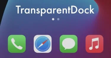 tweak transparentdock