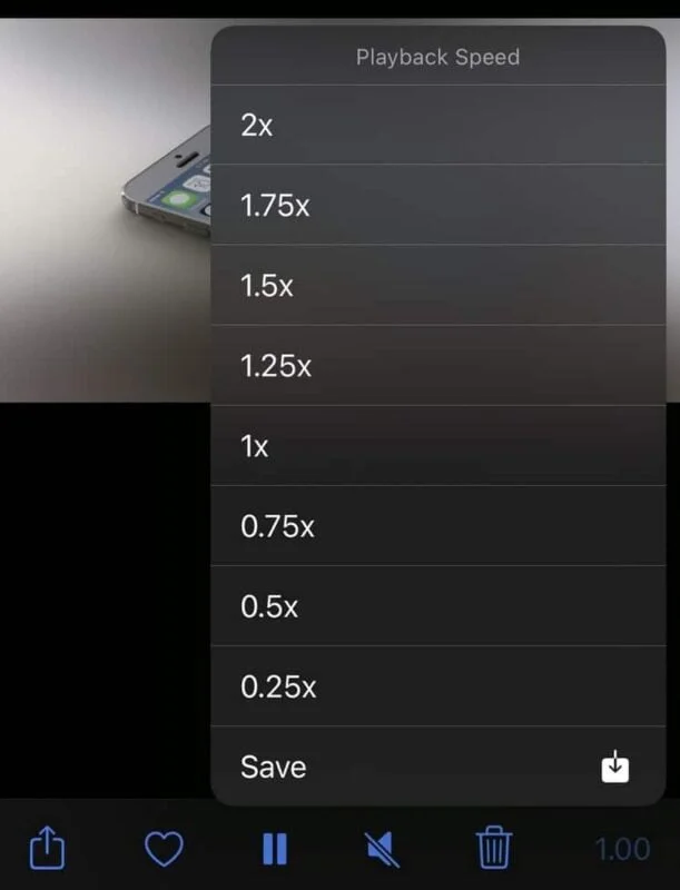 lecture video slowmo iphone
