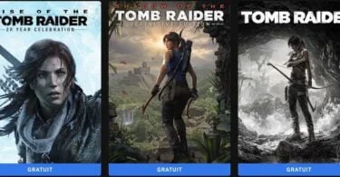 tomb raider trilogie gratuit